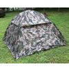 Lightweight Camouflage Camping Tent With Carry Bag Instant Setup 2-3 Person Waterproof 3 Season Domp Tent Outdoor Waterproof, Durable Fabric Full Coverage Rain