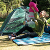 Outdoor Camping Tent With Starry Sky/Tropical Rain Forest Pattern  3-4 Person Waterpoor Windpoor Camping Backpacking Tent