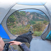 Outdoor Camping Tent 2 Person Easy Setup Waterproof Breathable Tent With Double Door