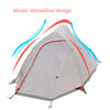 20D Silicone Outdoor Tent Double Deck Suitable For 2 People Camping Tent Ultralight Water Resistant Windpoor Hiking Tent
