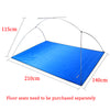 Ultralight Camping Tent 2 Person Ultralight Aluminum Outdoor Tent Waterproof Sunscreen Easy To Set Up Tent  For Trekking Outdoor Festival With A Small Pack Size