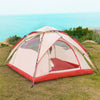 Instant Automatic Pop Up Camping Tent For 3-4 Person Family Portable Shelters For 3 Season Hiking Camping Outdoor &Backpacking Easy Set up Tent