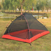 20D Silicone Outdoor Tent Double Deck Suitable For 2 People Camping Tent Ultralight Water Resistant Windpoor Hiking Tent