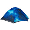 Outdoor Camping Tent With Starry Sky/Tropical Rain Forest Pattern  3-4 Person Waterpoor Windpoor Camping Backpacking Tent