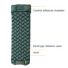 Inflatable Camping Sleeping Mat Built-in Pump And Pillow Backpack Equipment Camping Mat-Hiking Air Mattress Ultra light Camping Mat