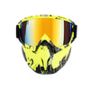 Ski Riding Snowmobile Goggles Eyewear Mask Snow Snowboard Skiing UV400 Waterproof Glasses Outdoor Motocross Sunglasses