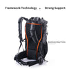 Naturehike 2020 New 60L+5LCamping Hiking Climbing Backpacks Piggyback Breathable Lightweight About 1160g With Rain Cover Design