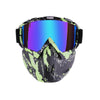 Ski Riding Snowmobile Goggles Eyewear Mask Snow Snowboard Skiing UV400 Waterproof Glasses Outdoor Motocross Sunglasses