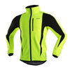 ARSUXEO Winter Warm Up Thermal Fleece Cycling Jacket Bicycle MTB Road Bike Clothing Windproof Waterproof Long Jersey Jersey