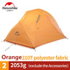 Naturehike Upgraded Star River Series Outdoor Camping Tent Ultralight 2 Persons 4 Seasons Hiking Tent With Free Mat For Travel