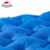 Naturehike Outdoor Inflatable Mattress Camping Sleeping Pad Hiking Single Moisture-proof Mat with Air Bag