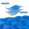 Naturehike Lightweight Moisture-proof Air Mattress Nylon TPU Sleeping Pad Inflatable Mattress Camping Mat For 2Person NH19Z055-P