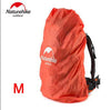 NatureHike Bag Cover 20~30L Waterproof Rain Cover For Backpack Camping Hiking Cycling School Backpack Luggage Bags Dust Covers