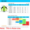 ARSUXEO Winter Warm Up Thermal Fleece Cycling Jacket Bicycle MTB Road Bike Clothing Windproof Waterproof Long Jersey Jersey