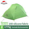 Naturehike Upgraded Star River Series Outdoor Camping Tent Ultralight 2 Persons 4 Seasons Hiking Tent With Free Mat For Travel