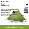 3F UL GEAR LanShan 2  2 Person Outdoor Ultralight Camping Tent 3-Season Professional 15D Silicone Rodless-Tent 4-Season