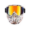 Ski Riding Snowmobile Goggles Eyewear Mask Snow Snowboard Skiing UV400 Waterproof Glasses Outdoor Motocross Sunglasses